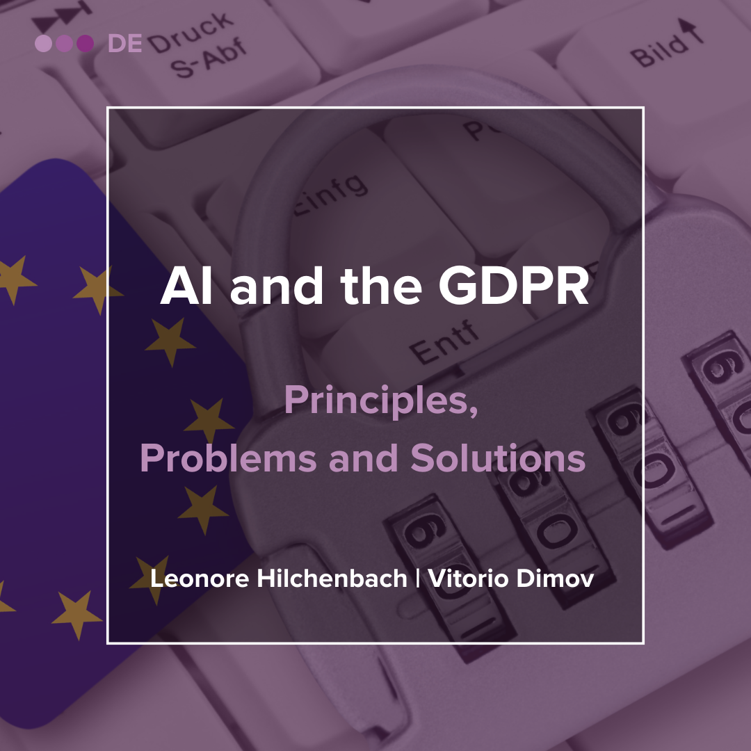 AI and the GDPR: Principles, Problems and Solutions